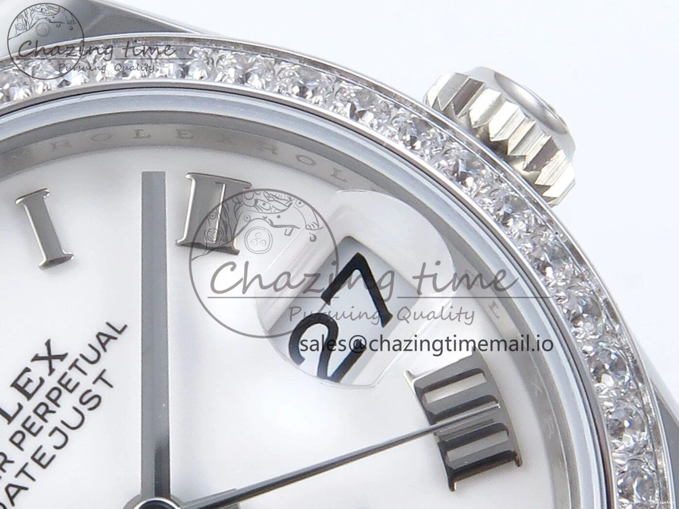 Dial White 31 ARF 1:1 Bezel SS ETA DateJust Best 2688 Jubilee Roman Steel Edition 278384RBR Bracelet Diamonds 904L on 0125